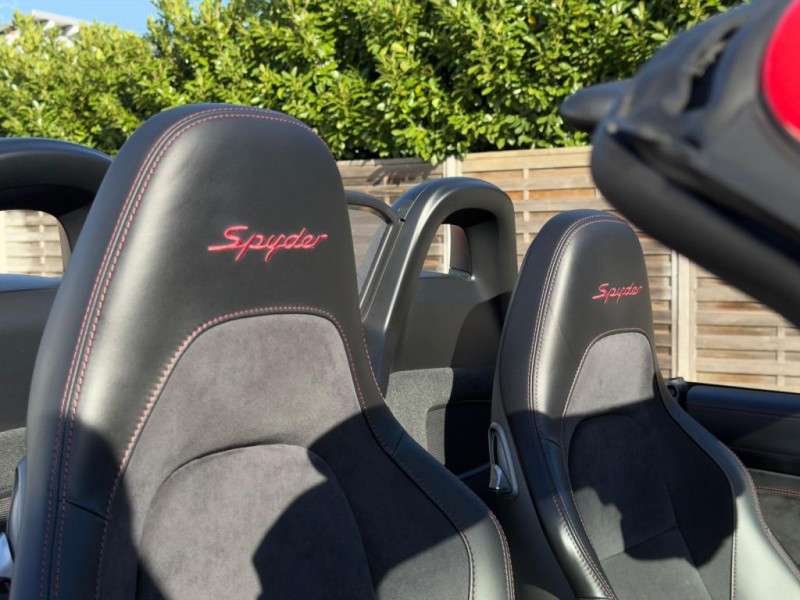 Porsche Boxster 718 Spyder *4.0, 1. Hd., U-Frei, DE Fzg*  occasion  L'Union - photo n12