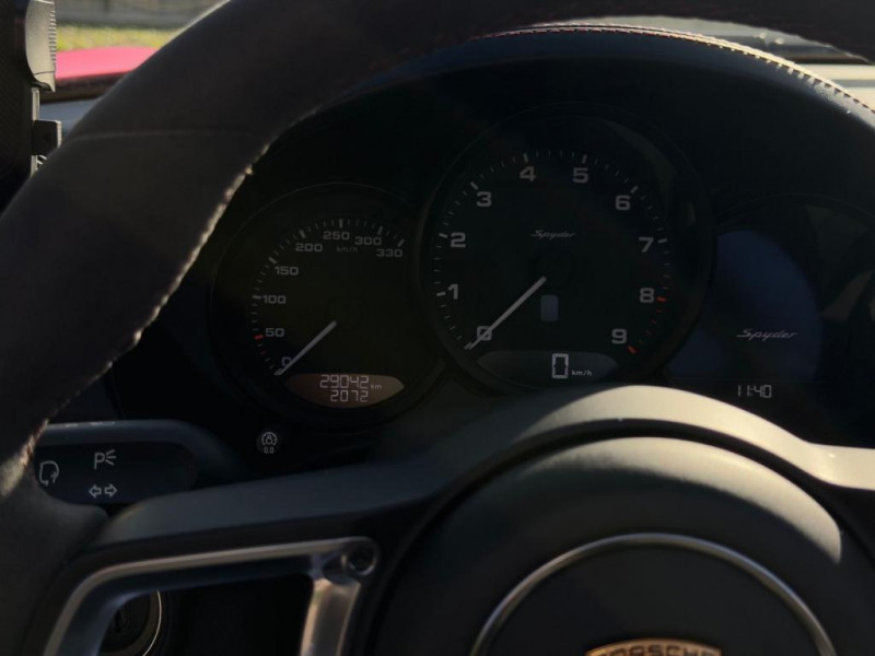 Porsche Boxster 718 Spyder *4.0, 1. Hd., U-Frei, DE Fzg*  occasion  L'Union - photo n13