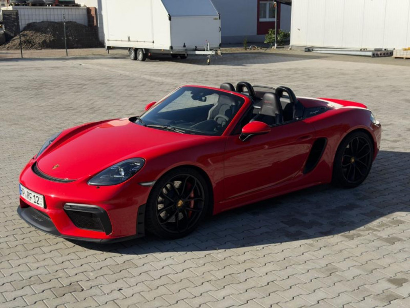 Porsche Boxster 718 Spyder *4.0, 1. Hd., U-Frei, DE Fzg*  occasion  L'Union - photo n4