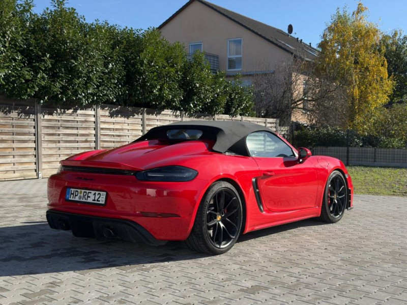 Porsche Boxster 718 Spyder *4.0, 1. Hd., U-Frei, DE Fzg*  occasion  L'Union - photo n2