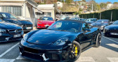 Porsche Boxster occasion année 2019 boite Manuelle Annonce Porsche Boxster occasion Essence 718 spyder 420 bvm6 pccb carbon seats pse immat france en st à Cagnes Sur Mer