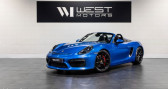 Porsche Boxster 981 Spyder 3.8 375 - Immat France Chrono Cam. Recul Rservoi   DARDILLY 69