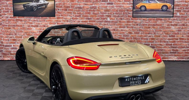 Porsche Boxster S 3.4 315 cv type 981 ( idem Cayman ) LIME GOLD PTS JANTES C  occasion  Taverny - photo n2