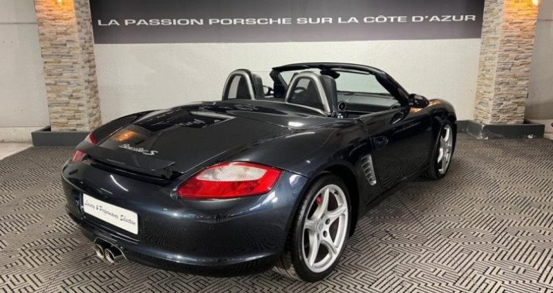 Porsche Boxster S TYPE 987 3.4 295ch - Excellent tat - Carnet  jour  occasion  Antibes - photo n6
