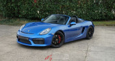 Annonce Porsche Boxster occasion Essence Spyder Type 981 375ch 3.8L BVM6 ETAT NEUF - 9500kms - PSE -   LISSIEU