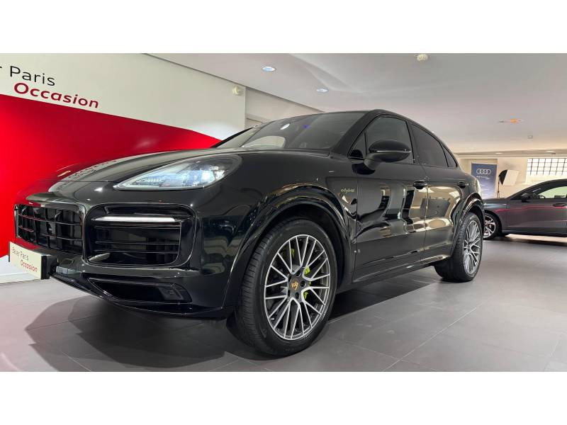 Porsche Cayenne Coupe E-Hybrid 3.0 V6 462 ch Tiptronic BVA Platinum Edition  occasion à Paris - photo n°2