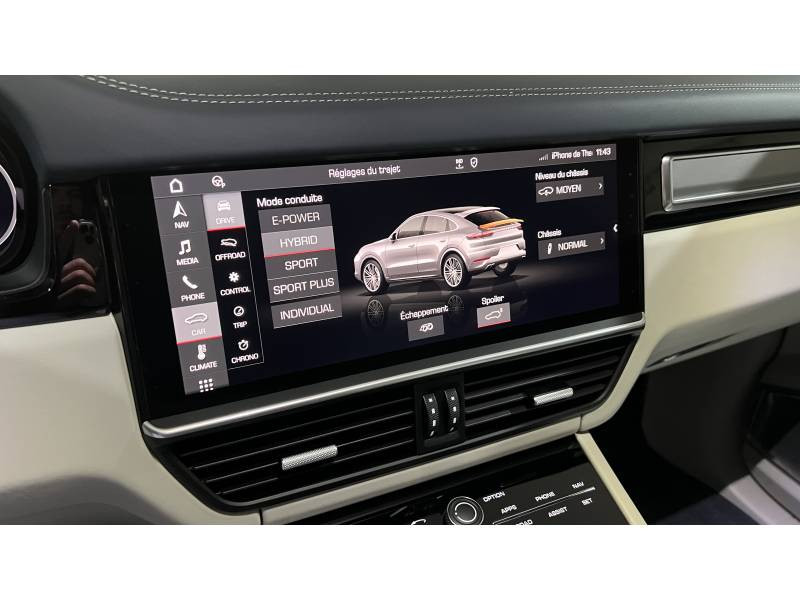 Porsche Cayenne Coupe E-Hybrid 4.0 V8 680 ch Tiptronic BVA Turbo S  occasion  ROISSY-EN-France - photo n10
