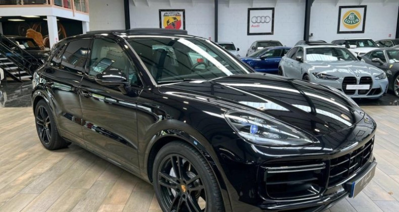 Porsche Cayenne III TURBO 4.0 V8 550 ch NOIR INTENSE (PORSCHE APPROVED 11/25  occasion à Saint Denis En Val - photo n°4