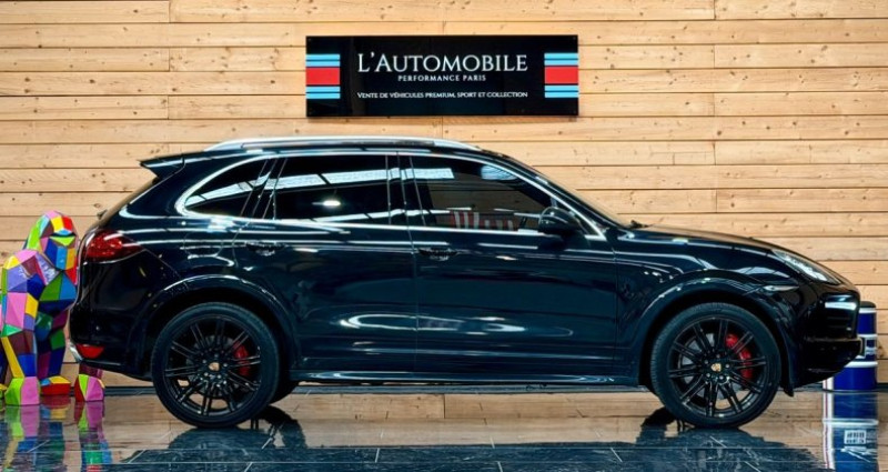 Porsche Cayenne turbo ( 2 ) v8 4.8 500 tiptronic to bose si�ges sport 18 pos  occasion &agrave; Les Alluets Le Roi - photo n&deg;2