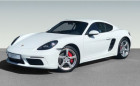 Porsche Cayman occasion Blanc année 2019 boite Robotisee Annonce Porsche Cayman occasion Essence 2.5 350CH S PDK EURO6D-T à Villenave-d'Ornon