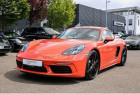 Porsche Cayman occasion Rouge année 2017 boite Robotisee Annonce Porsche Cayman occasion Essence 2.5 350CH S PDK à Villenave-d'Ornon