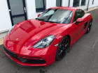 Porsche Cayman occasion Rouge année 2018 boite Robotisee Annonce Porsche Cayman occasion Essence 2.5 365CH GTS PDK EURO6D-T à Villenave-d'Ornon
