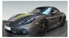Porsche Cayman occasion Gris année 2018 boite Robotisee Annonce Porsche Cayman occasion Essence 2.5 365CH GTS PDK à Villenave-d'Ornon