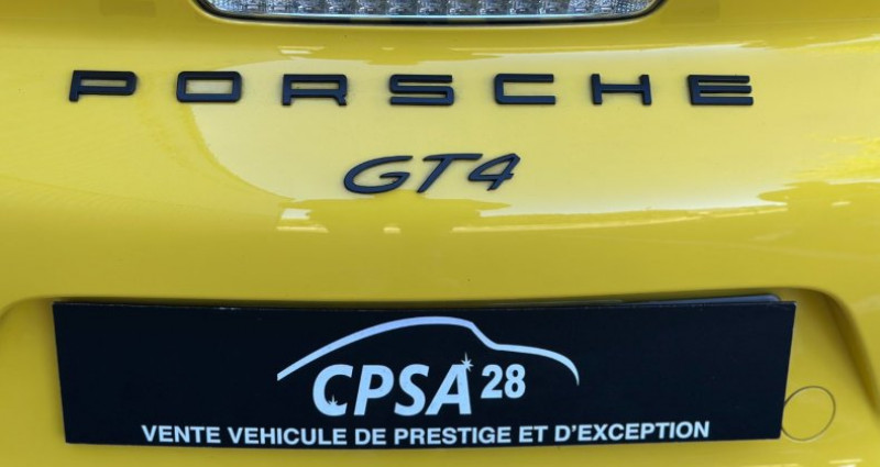 Porsche Cayman 2 TYPE 981 GT4  occasion  Fontenay-sur-eure - photo n7
