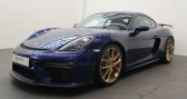 Porsche Cayman occasion année 2020 boite Manuelle Annonce Porsche Cayman occasion Essence 4.0 420ch GT4 Euro6d-T à Aytre