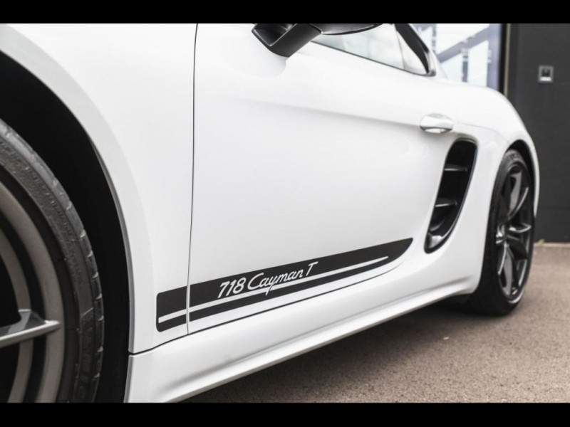 Porsche Cayman 718 T 2.0 MANUALCARRARA WHITE METALLIC  occasion  L'Union - photo n7