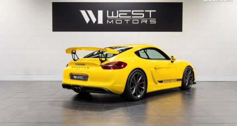 Porsche Cayman 981 GT4 3.8 385 IMMAT France Alcantara Carbone Surpiqures 66 2015 - photo n°4 Porsche Cayman 981 GT4 3.8 385 IMMAT France Alcantara Carbone Surpiqures 66  occasion à MOUGINS - photo n°4
