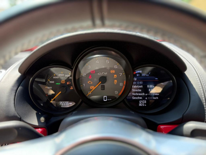Porsche Cayman GT4 1.HAND PCM SPORTAGA Approved 2016 - photo n°12 Porsche Cayman GT4 1.HAND PCM SPORTAGA Approved  occasion à L'Union - photo n°12
