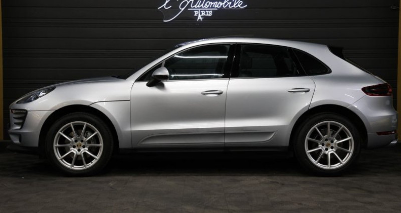 Porsche Macan Gris Rhodium Echappement Sport Toit ouvrant panoramique PDLS  occasion � M�ry Sur Oise - photo n�3