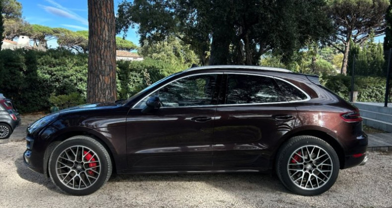 Porsche Macan Turbo 3.6 V6 400 ch PDK / 2ÈME MAIN / HISTORIQUE COMPLET / F 2016 - photo n°3 Porsche Macan Turbo 3.6 V6 400 ch PDK / 2ÈME MAIN / HISTORIQUE COMPLET / F  occasion à GASSIN - photo n°3