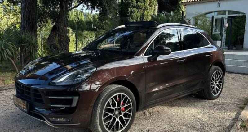 Porsche Macan Turbo 3.6 V6 400 ch PDK / 2ÈME MAIN / HISTORIQUE COMPLET / F 2016 - photo n°2 Porsche Macan Turbo 3.6 V6 400 ch PDK / 2ÈME MAIN / HISTORIQUE COMPLET / F  occasion à GASSIN - photo n°2