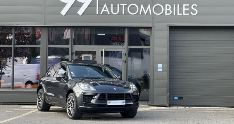 Porsche Macan TYPE 95B Turbo - Sport Chrono - Toit ouvrant - reprise - liv  occasion � ANDREZIEUX-BOUTHEON - photo n�4