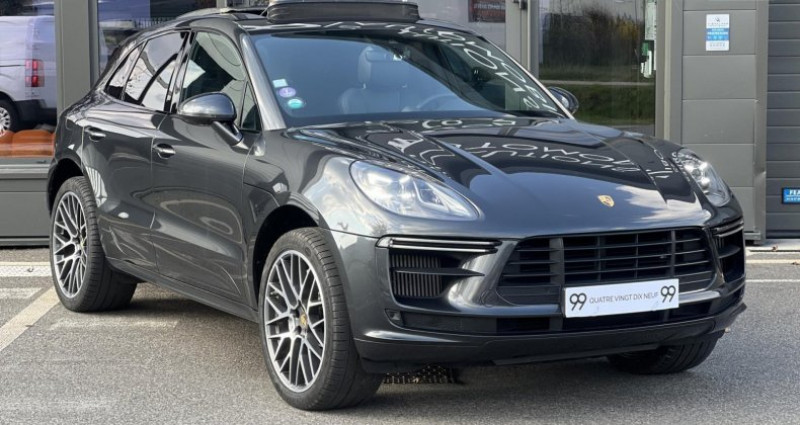 Porsche Macan TYPE 95B Turbo - Sport Chrono - Toit ouvrant - reprise - liv  occasion � ANDREZIEUX-BOUTHEON - photo n�3