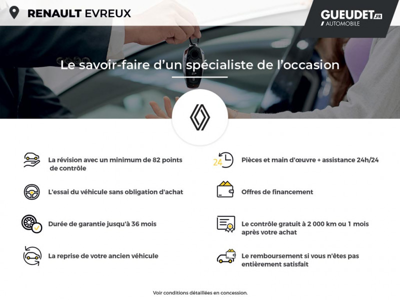 Renault Clio Estate 1.5 dCi 90ch energy Business 82g  occasion à Évreux - photo n°17