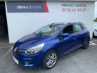 Renault Clio Estate occasion Bleu année 2018 boite Manuelle Annonce Renault Clio Estate occasion Diesel IV ESTATE BUSINESS dCi 90 Energy 82g à Langon