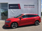 Renault Megane Estate occasion Rouge année 2020 boite Automatique Annonce Renault Megane Estate occasion Diesel IV ESTATE Blue dCi 115 EDC Intens à Sainte-Bazeille