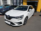 Renault Megane Estate occasion Blanc année 2021 boite Automatique Annonce Renault Megane Estate occasion Diesel IV ESTATE Blue dCi 115 EDC Intens à VIRE