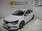 Renault Megane Estate occasion Blanc année 2019 boite Automatique Annonce Renault Megane Estate occasion Diesel IV ESTATE Blue dCi 150 EDC Intens à AURAY