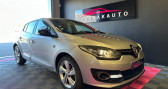 Renault Megane occasion année 2015 boite Manuelle Annonce Renault Megane occasion Essence III BERLINE TCE 115 Energy eco2 Limited à GAP