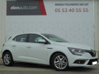 Renault Megane occasion Blanc année 2018 boite Automatique Annonce Renault Megane occasion Diesel IV BERLINE BUSINESS dCi 110 Energy EDC à Villeneuve-sur-Lot