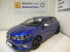 Renault Megane occasion Bleu année 2019 boite Manuelle Annonce Renault Megane occasion Essence IV BERLINE TCe 140 FAP GT-Line à AURAY