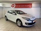 Renault Megane occasion Blanc année 2013 boite Manuelle Annonce Renault Megane occasion Diesel Mégane 1.5 dCi FAP - 90 III BERLINE Business PHASE 2 à Saint-Étienne