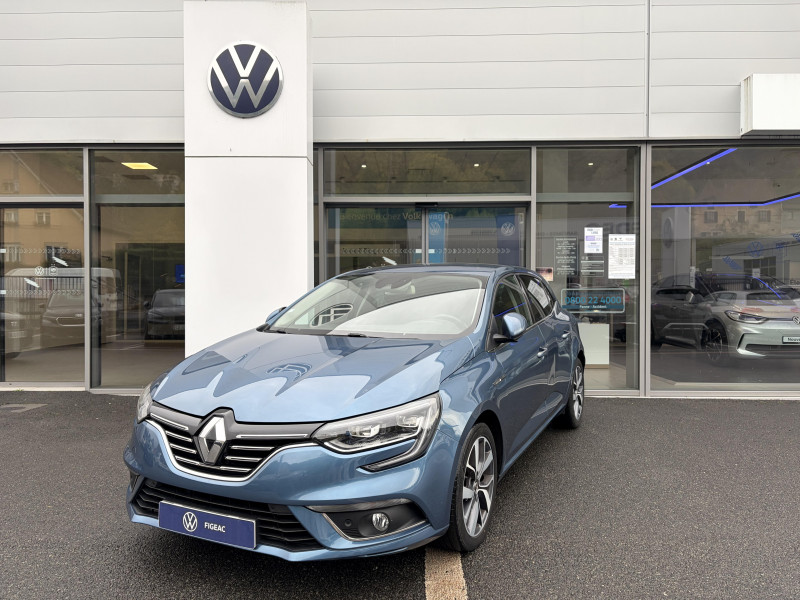 Renault Megane Mégane IV Berline TCe 130 Energy Intens 5p 2018 Renault Megane Mégane IV Berline TCe 130 Energy Intens 5p  occasion à Figeac