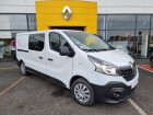 Renault Trafic occasion Blanc année 2017 boite Manuelle Annonce Renault Trafic occasion Diesel CABINE APPROFONDIE CA L2H1 1200 KG à LAMBALLE