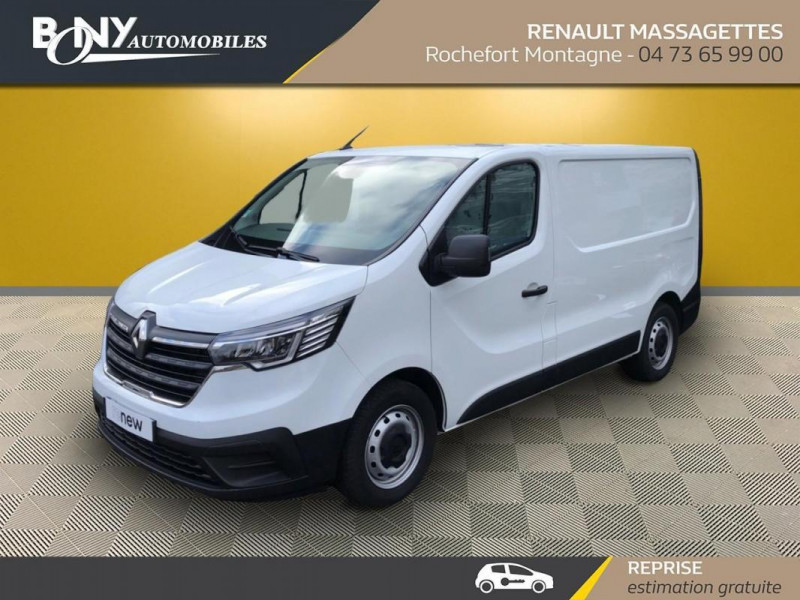 Renault Trafic FOURGON FGN L1H1 3000 KG BLUE DCI 130 CONFORT  occasion à Rochefort-Montagne - photo n°1