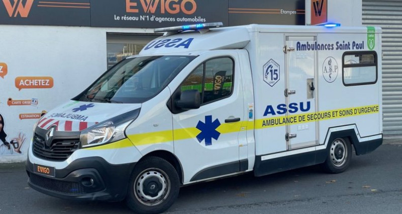 Renault Trafic vu ambulance type assu 1.6l dci 145ch l1h1 norme nf 1789 bra  occasion  tampes