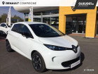 Renault Zoe occasion Blanc année 2018 boite Automatique Annonce Renault Zoe occasion Electrique Intens charge normale R90 à Compiègne