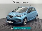 Renault Zoe occasion année 2020 boite Automatique Annonce Renault Zoe occasion Electrique Life charge normale R110 4cv à Clermont