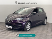 Renault Zoe occasion année 2021 boite Automatique Annonce Renault Zoe occasion Electrique Life charge normale R110 Achat Intégral 4cv à Saint-Quentin