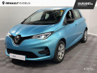 Renault Zoe occasion Bleu année 2020 boite Automatique Annonce Renault Zoe occasion Electrique Life charge normale R110 à Évreux