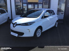 Renault Zoe occasion Blanc année 2017 boite Automatique Annonce Renault Zoe occasion Electrique Life charge normale R75 à Yvetot