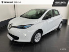 Renault Zoe occasion Blanc année 2018 boite Automatique Annonce Renault Zoe occasion Electrique Life charge normale R75 à Rivery