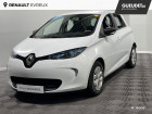 Renault Zoe occasion Blanc année 2017 boite Automatique Annonce Renault Zoe occasion Electrique Life charge normale R75 à Évreux