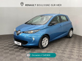 Renault Zoe occasion année 2017 boite Automatique Annonce Renault Zoe occasion Electrique Life charge normale R75 à Boulogne-sur-Mer