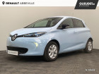Renault Zoe occasion Bleu année 2016 boite Automatique Annonce Renault Zoe occasion Electrique Life charge normale Type 2 à Abbeville