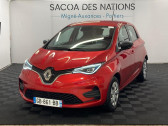 Renault Zoe occasion année 2021 boite Automatique Annonce Renault Zoe occasion Electrique R110 Achat Intégral Life à MIGNE AUXANCES